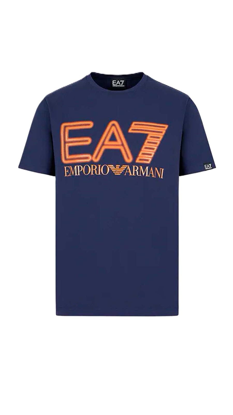 Camiseta Emporio Armani EA7 3DPT37 PJMUZ 1554 navy blue - Imagen 1
