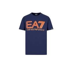 Camiseta Emporio Armani EA7 3DPT37 PJMUZ 1554 navy blue - Imagen 1