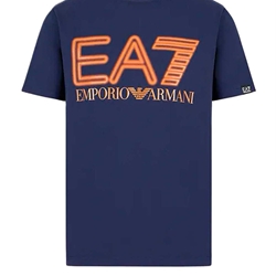 Camiseta Emporio Armani EA7 3DPT37 PJMUZ 1554 navy blue - Imagen 1