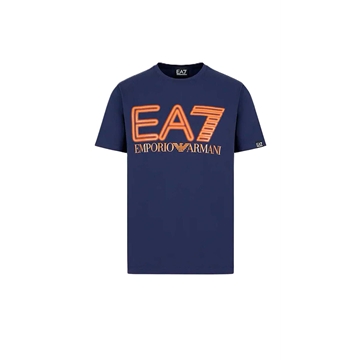 Camiseta Emporio Armani EA7 3DPT37 PJMUZ 1554 navy blue - Imagen 1