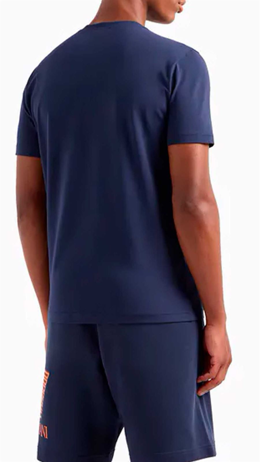 Camiseta Emporio Armani EA7 3DPT37 PJMUZ 1554 navy blue - Imagen 3