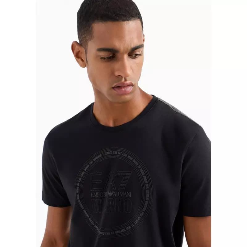 Camiseta Emporio Armani EA7 3DPT39 PJTJZ 1200 black - Imagen 2