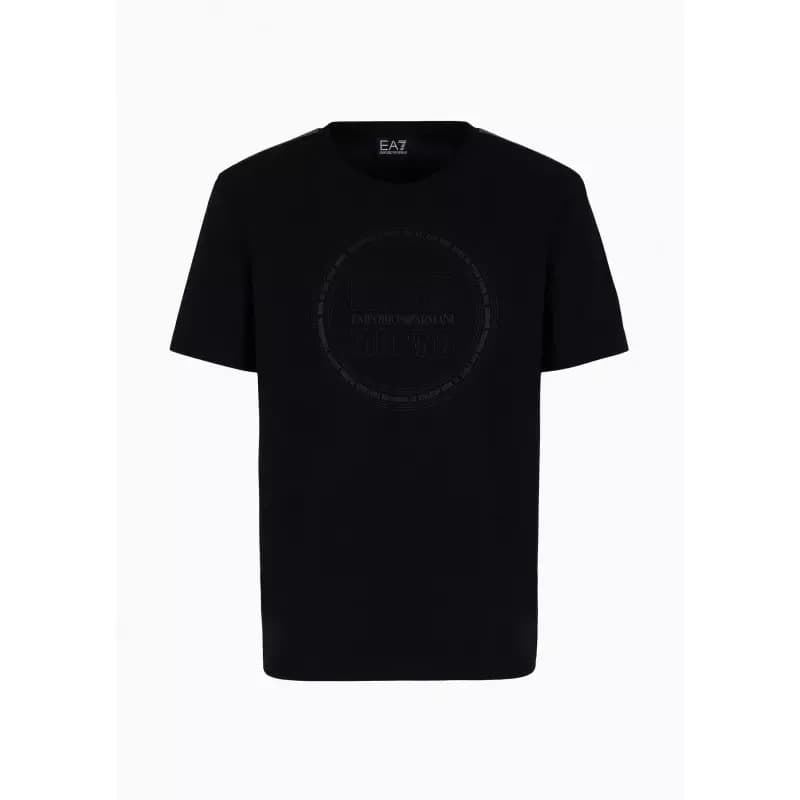 Camiseta Emporio Armani EA7 3DPT39 PJTJZ 1200 black - Imagen 3