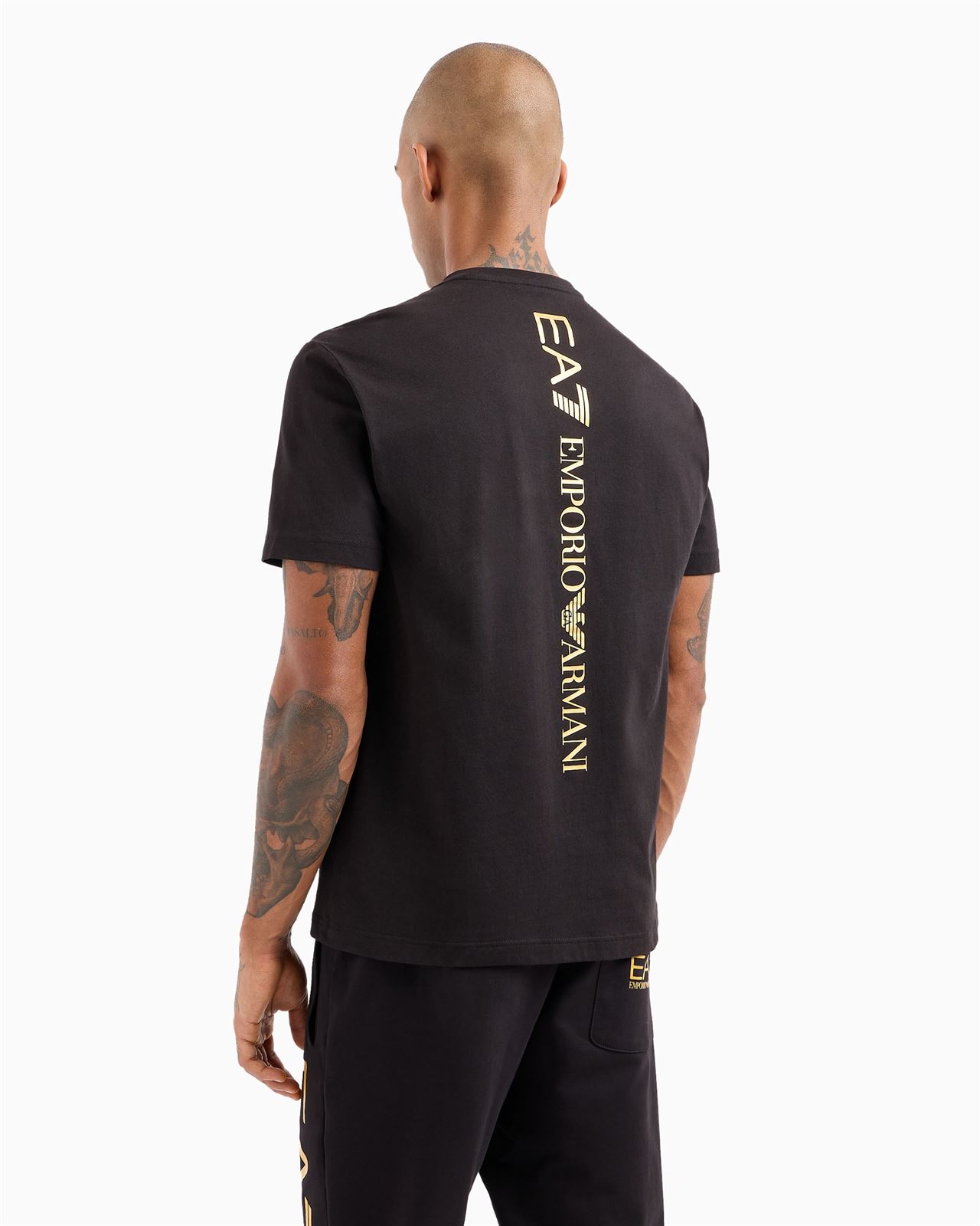 Camiseta Emporio Armani EA7 8NPT18 PJ02Z 0208 black - Imagen 3
