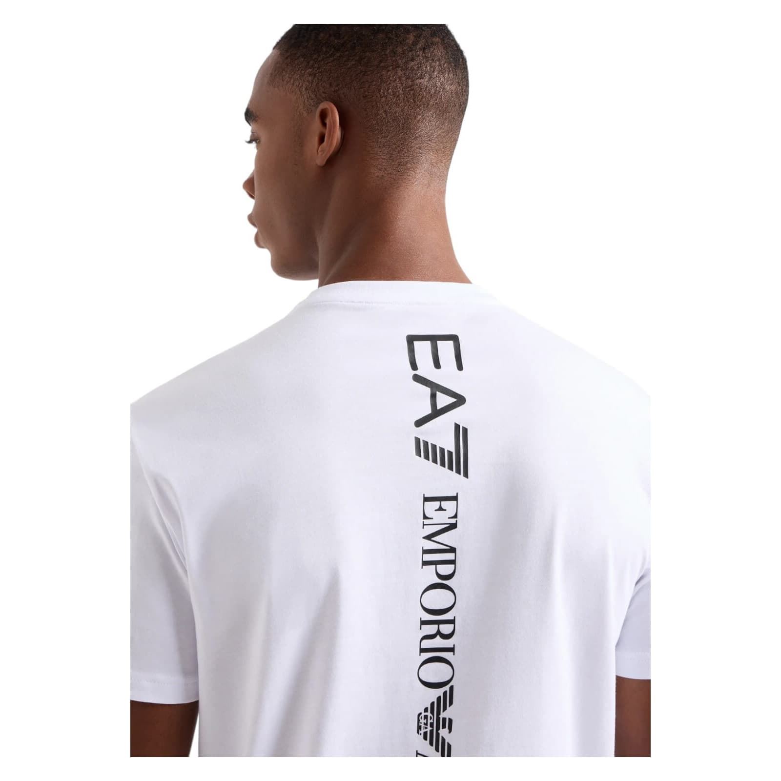 Camiseta Emporio Armani EA7 8NPT18 PJ02Z 1100 white - Imagen 4