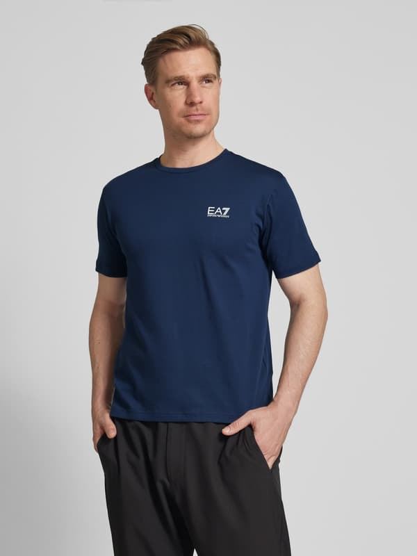 Camiseta Emporio Armani EA7 8NPT18 PJ02Z 1554 navy blue - Imagen 4