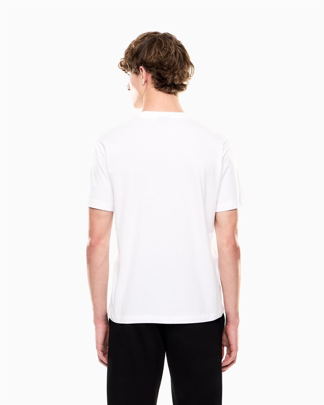 Camiseta Emporio Armani EA7 White 7M001189 AF17789 U0002 - Imagen 3