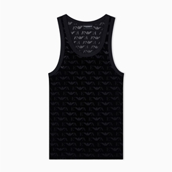 Camiseta Emporio Armani EM002156 AF15004 FC038 black velvet - Imagen 1