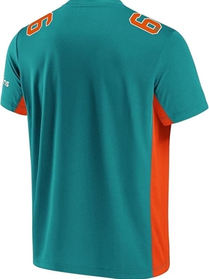 Camiseta Fanatics Dolphins 007U-996V-9P-02S aqua/orange - Imagen 2