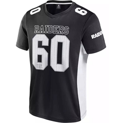 Camiseta Fanatics Raiders 007U-1084-8D-02S black white - Imagen 2