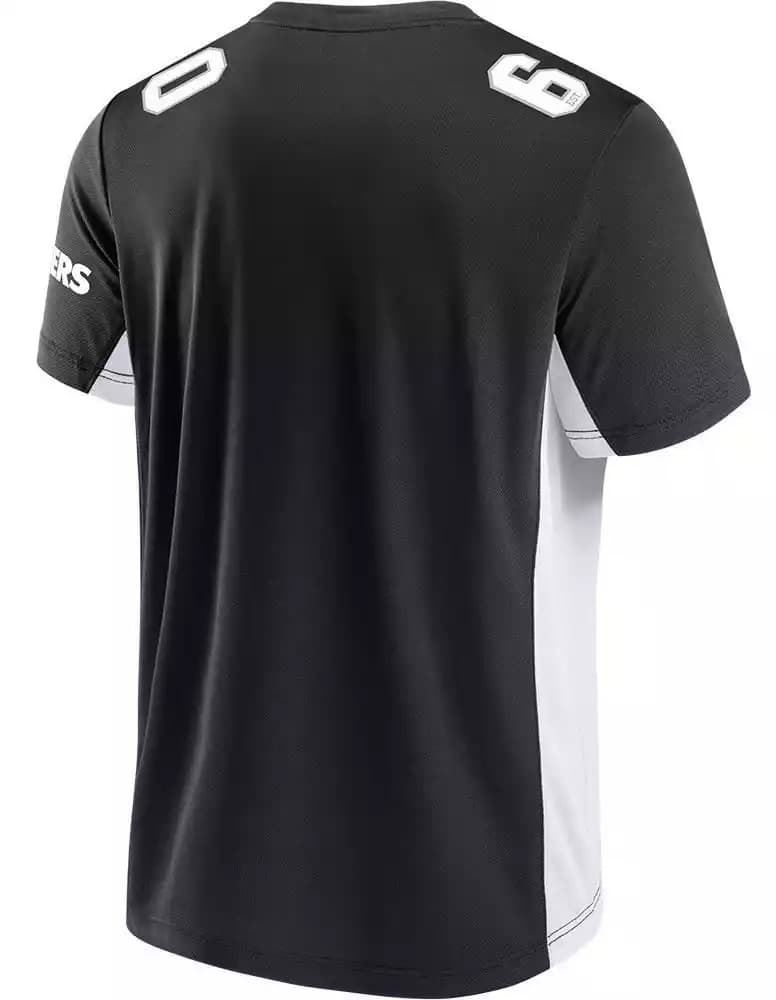 Camiseta Fanatics Raiders 007U-1084-8D-02S black white - Imagen 3