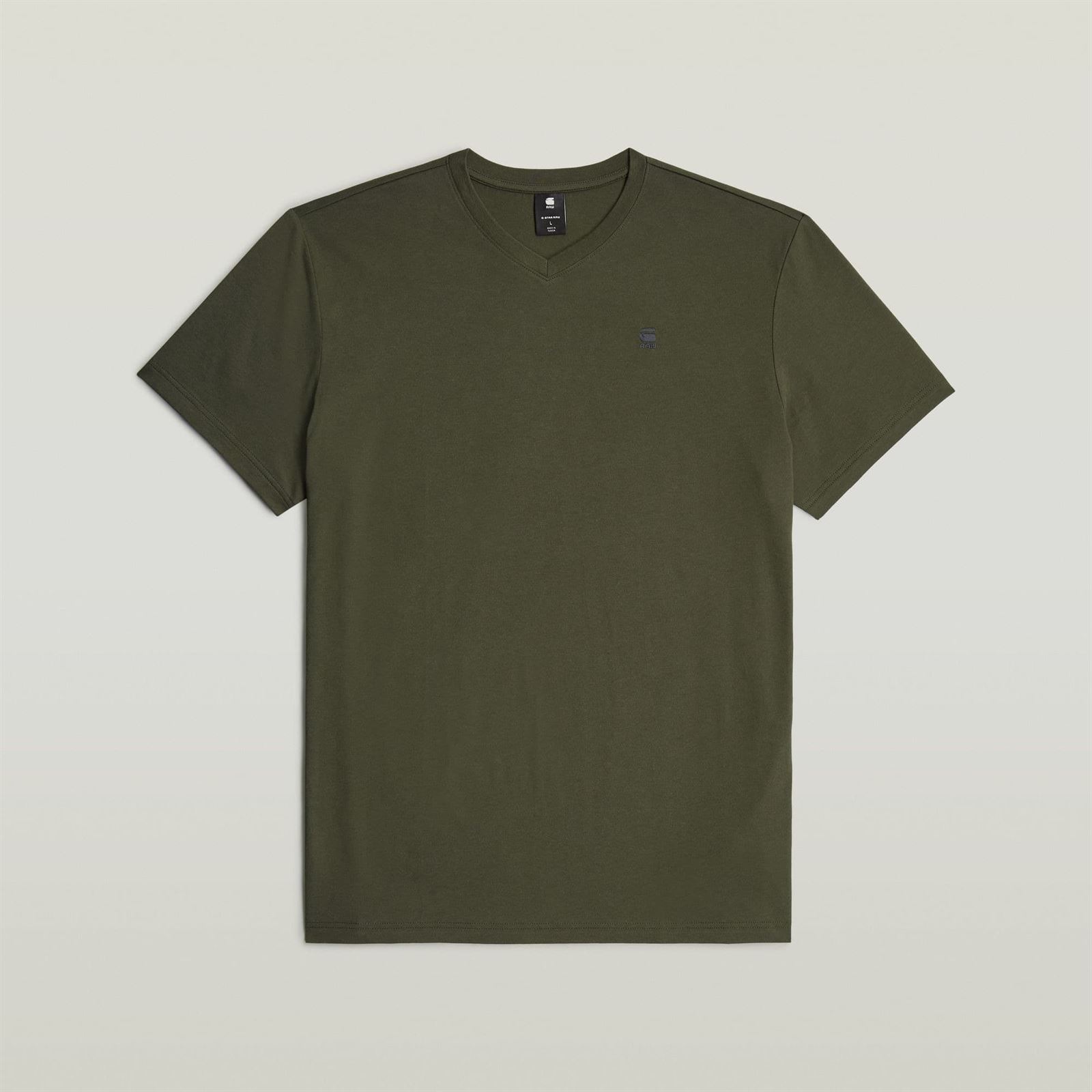 Camiseta G-STAR Base-S v t s/s D16412 336 995 asfalt - Imagen 1