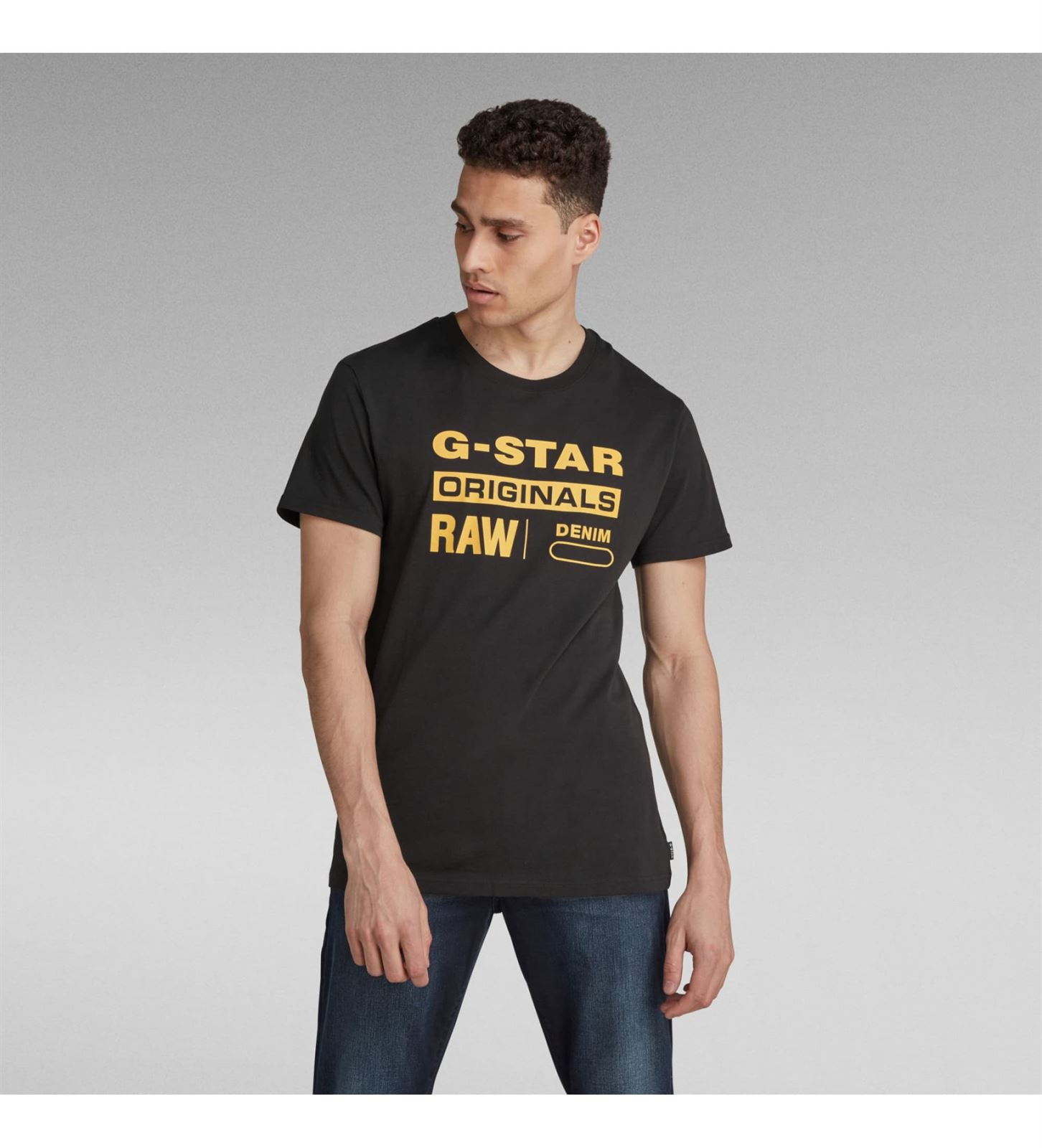 Camiseta G-STAR D14143 336 6484 black - Imagen 1