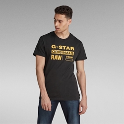 Camiseta G-STAR D14143 336 6484 black - Imagen 1