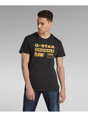 Camiseta G-STAR D14143 336 6484 black - Imagen 1