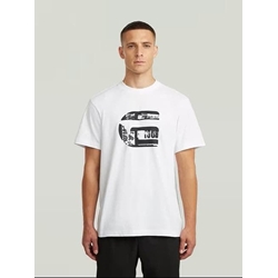 Camiseta G-STAR D28823 E385 110 white - Imagen 1