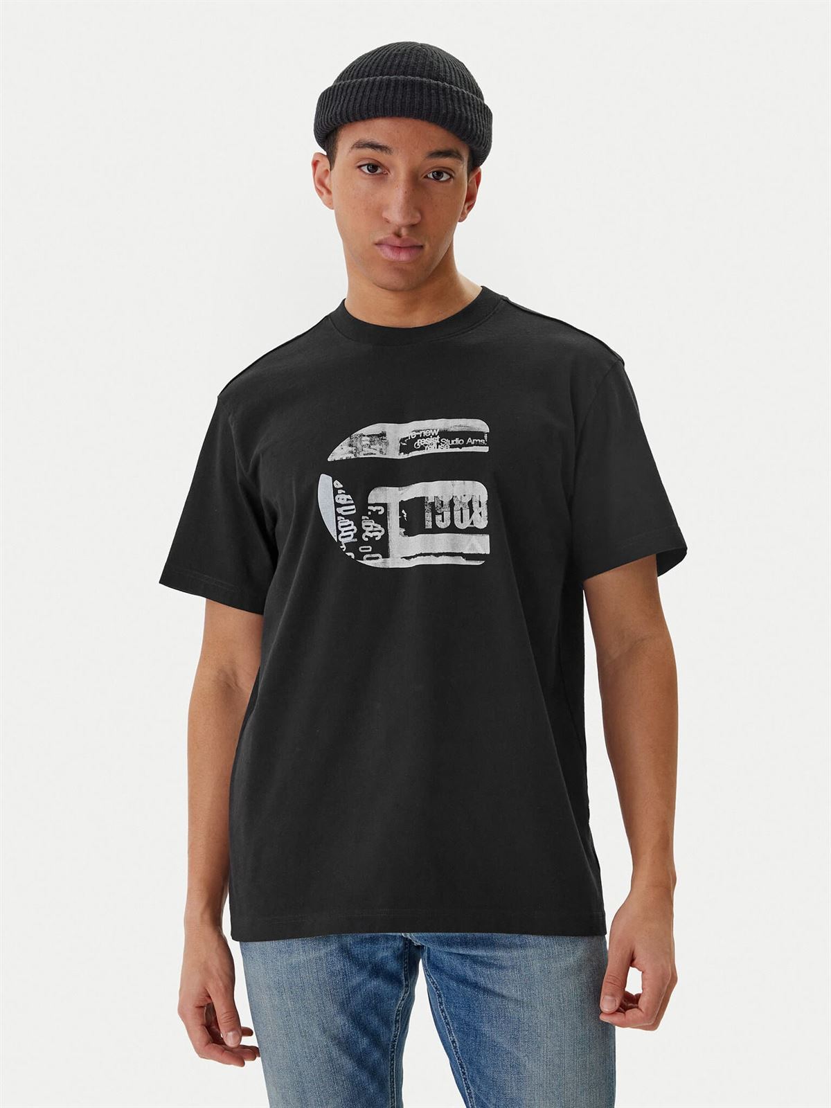 Camiseta G-STAR D28823 E385 6484 dk black - Imagen 1