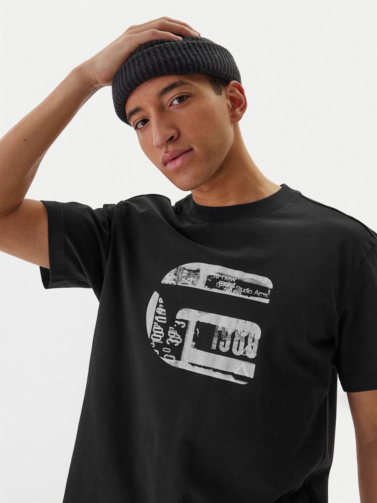 Camiseta G-STAR D28823 E385 6484 dk black - Imagen 4