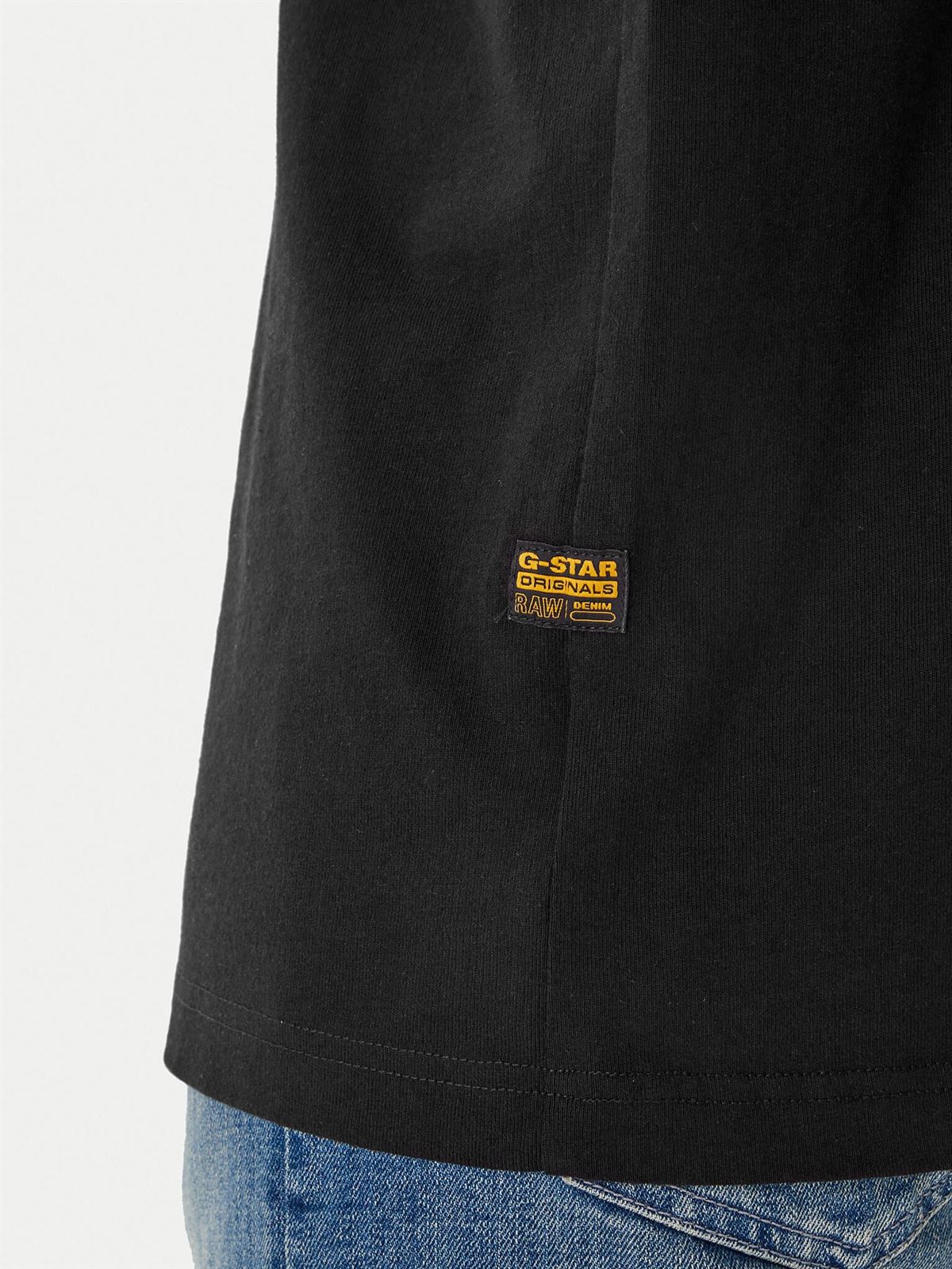 Camiseta G-STAR D28823 E385 6484 dk black - Imagen 6