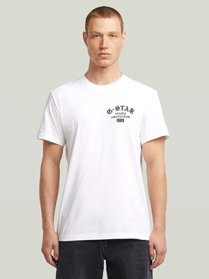 Camiseta G-STAR RAW D26862 336 110 white - Imagen 1