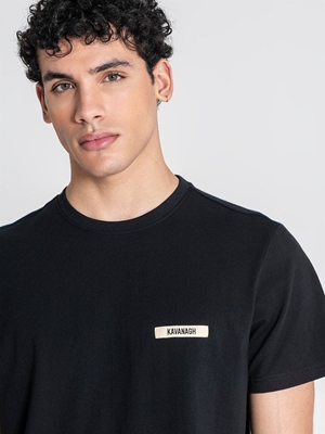 Camiseta Gianni Kavanagh Black GK Tape GKM007967 - Imagen 1