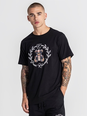 Camiseta Gianni Kavanagh Black Noble Bear GKM007579 - Imagen 1