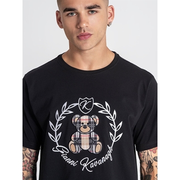 Camiseta Gianni Kavanagh Black Noble Bear GKM007579 - Imagen 2