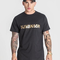 Camiseta Gianni Kavanagh GKM006635 Black Futura Tee - Imagen 1