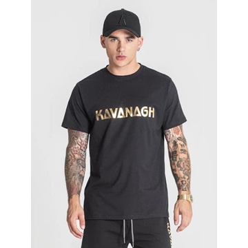 Camiseta Gianni Kavanagh GKM006635 Black Futura Tee - Imagen 1