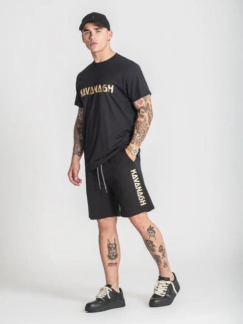 Camiseta Gianni Kavanagh GKM006635 Black Futura Tee - Imagen 3