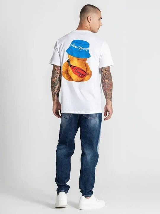 Camiseta GIANNI KAVANAGH GKM007555 White Bear Tee White - Imagen 1