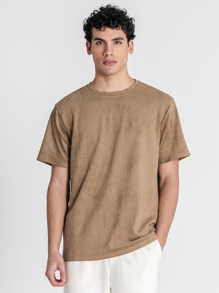 Camiseta Gianni Kavanagh Taupe Touch GKM007975 - Imagen 1
