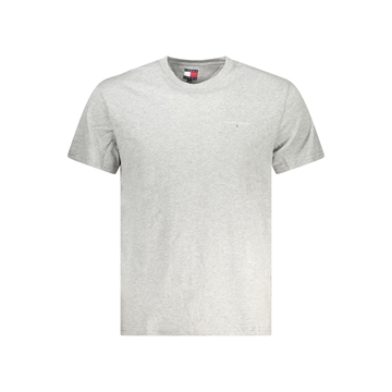 Camiseta Gris Tommy Jeans Grey Htr Tjm Slim Linear Ches DM0DM21188 P6N - Imagen 1