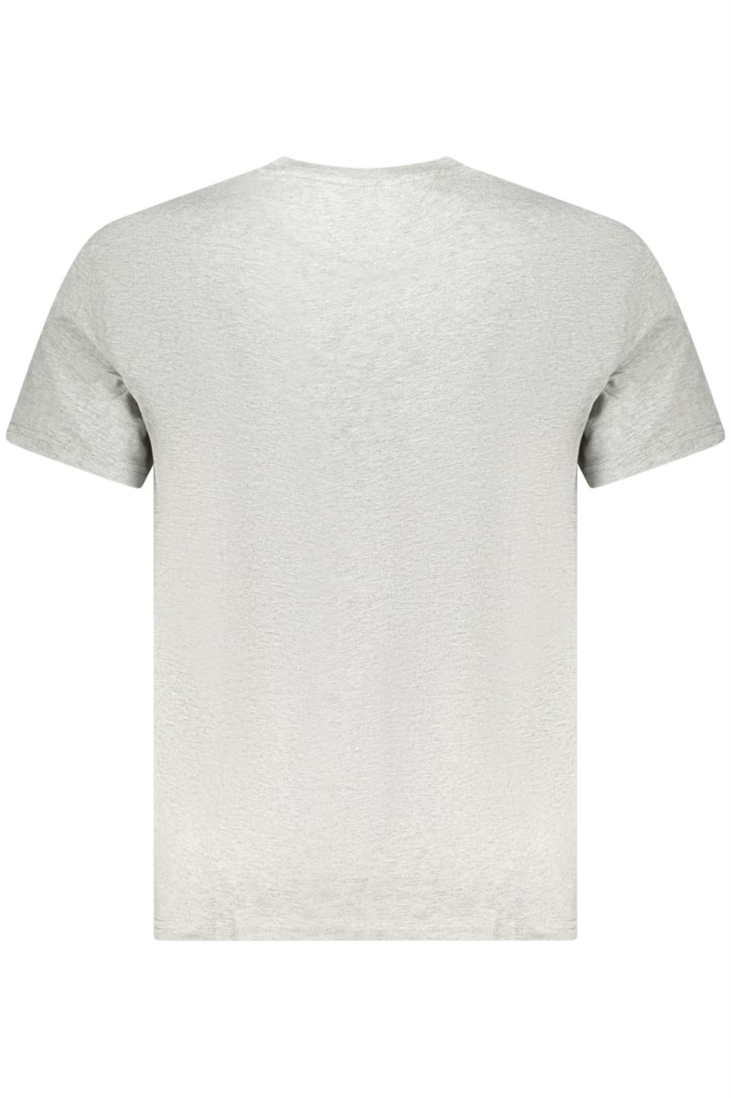 Camiseta Gris Tommy Jeans Grey Htr Tjm Slim Linear Ches DM0DM21188 P6N - Imagen 2