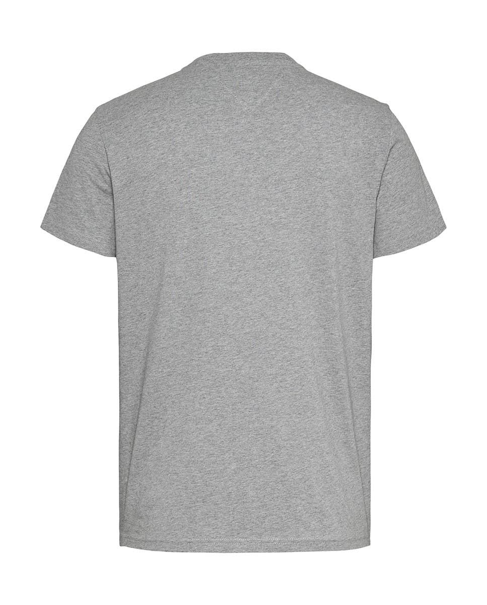 Camiseta Gris Tommy Jeans Tjm Slim EntryGraphic Tee Ext Grey Htr - Imagen 2
