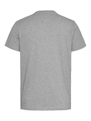Camiseta Gris Tommy Jeans Tjm Slim EntryGraphic Tee Ext Grey Htr - Imagen 2