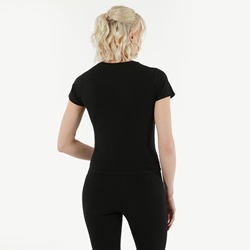 Camiseta KAL KANI 6138528 KK Small Signature Short Tee black - Imagen 2