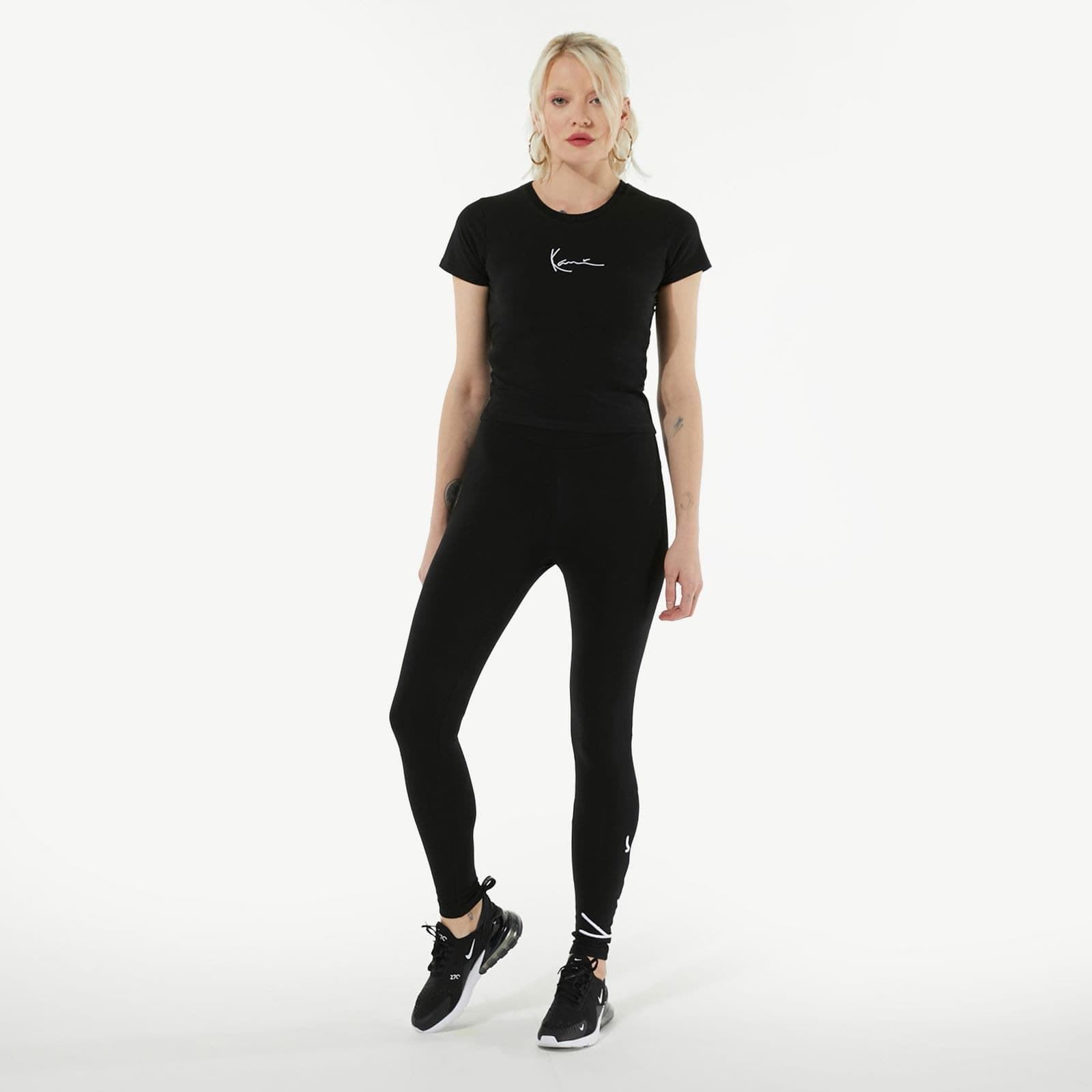 Camiseta KAL KANI 6138528 KK Small Signature Short Tee black - Imagen 3