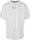 Camiseta KARL KANI 6030152 kk small signature pinstripe tee white/black - Imagen 1