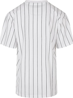 Camiseta KARL KANI 6030152 kk small signature pinstripe tee white/black - Imagen 2