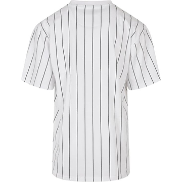 Camiseta KARL KANI 6030152 kk small signature pinstripe tee white/black - Imagen 2