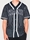 Camiseta KARL KANI 6033360 6033360 KK Sarif Pinstripe Baseball shirt black/white - Imagen 1