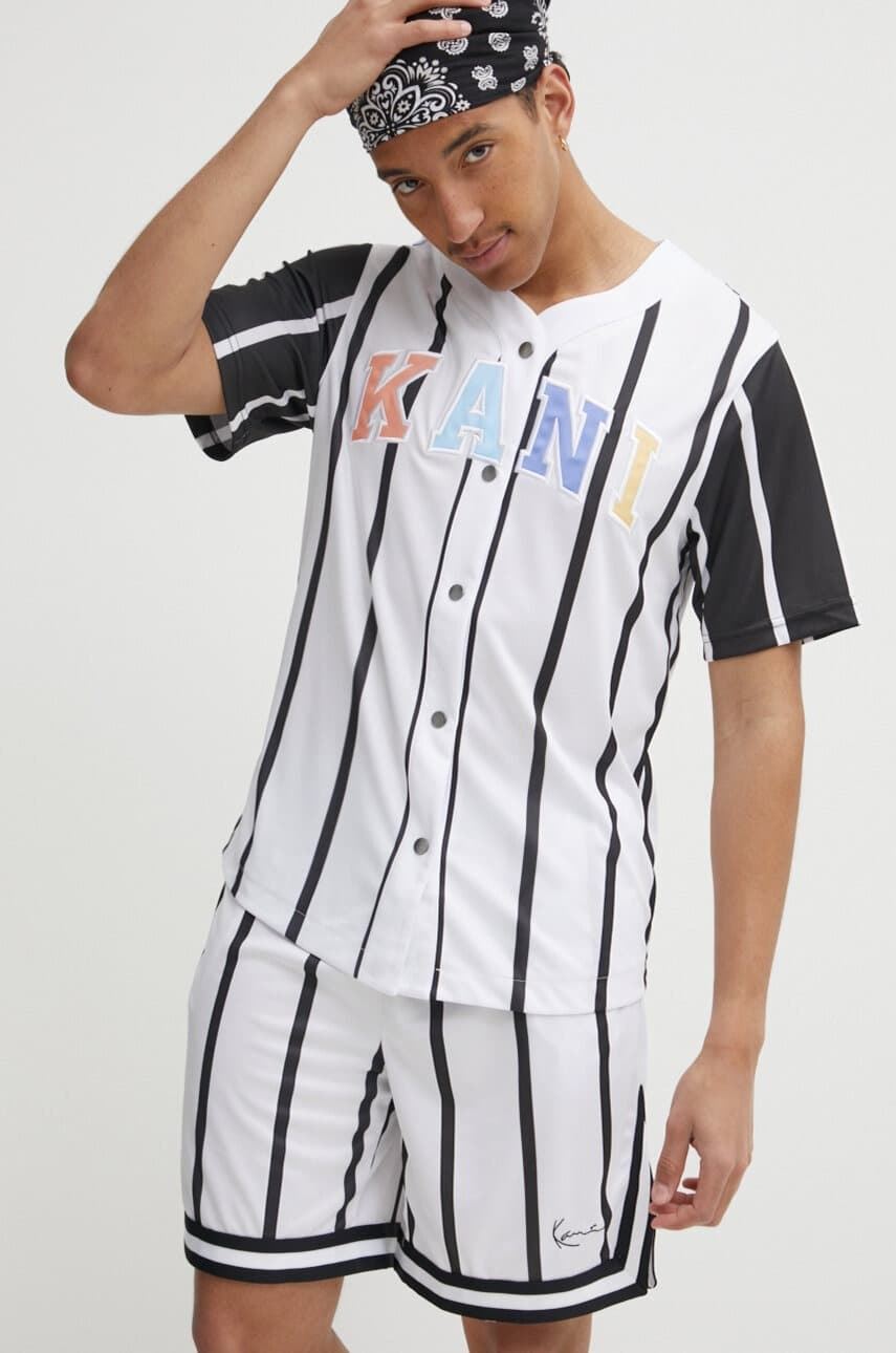 Camiseta Karl Kani 6033551 KM241-040-1 WHITE - Imagen 3