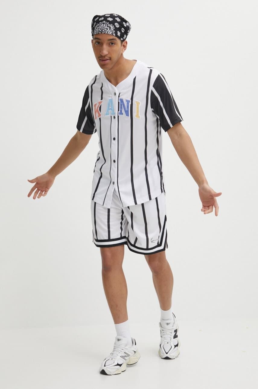 Camiseta Karl Kani 6033551 KM241-040-1 WHITE - Imagen 4