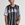 Camiseta Karl Kani 6033552 KM241-040-2 sERIF STRIPED BLOCK BASEBALL BLACK/WHITE - Imagen 1