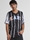 Camiseta Karl Kani 6033552 KM241-040-2 sERIF STRIPED BLOCK BASEBALL BLACK/WHITE - Imagen 2