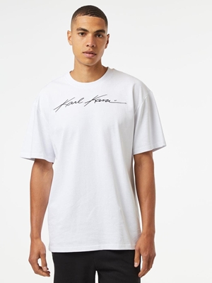 Camiseta Karl Kani 6069169 KM241-059-1 Autograph Heavy Jersey blanco - Imagen 1