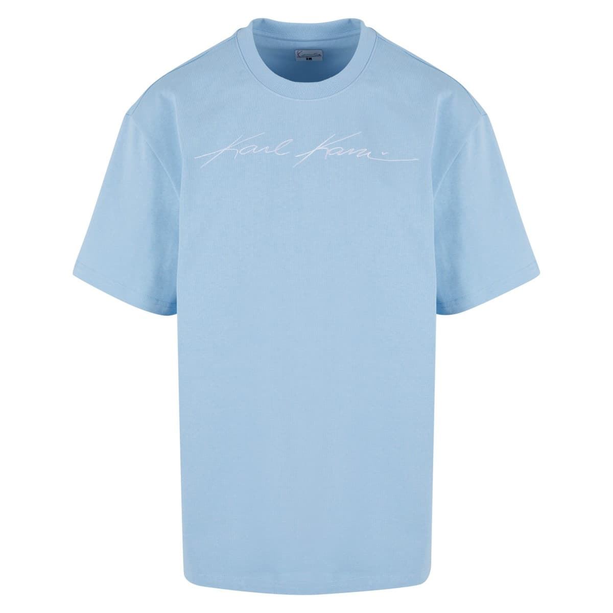 Camiseta Karl Kani 6069174 KM241-059-4 Autograph Heavy Jersey light blue - Imagen 6