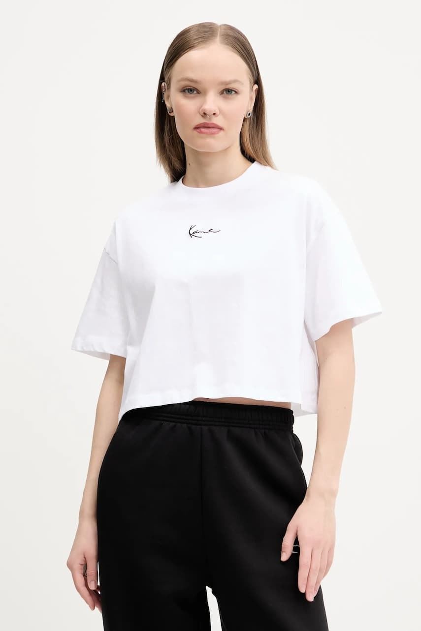 Camiseta KARL KANI 6137873 Small Signature Essential blanco - Imagen 1