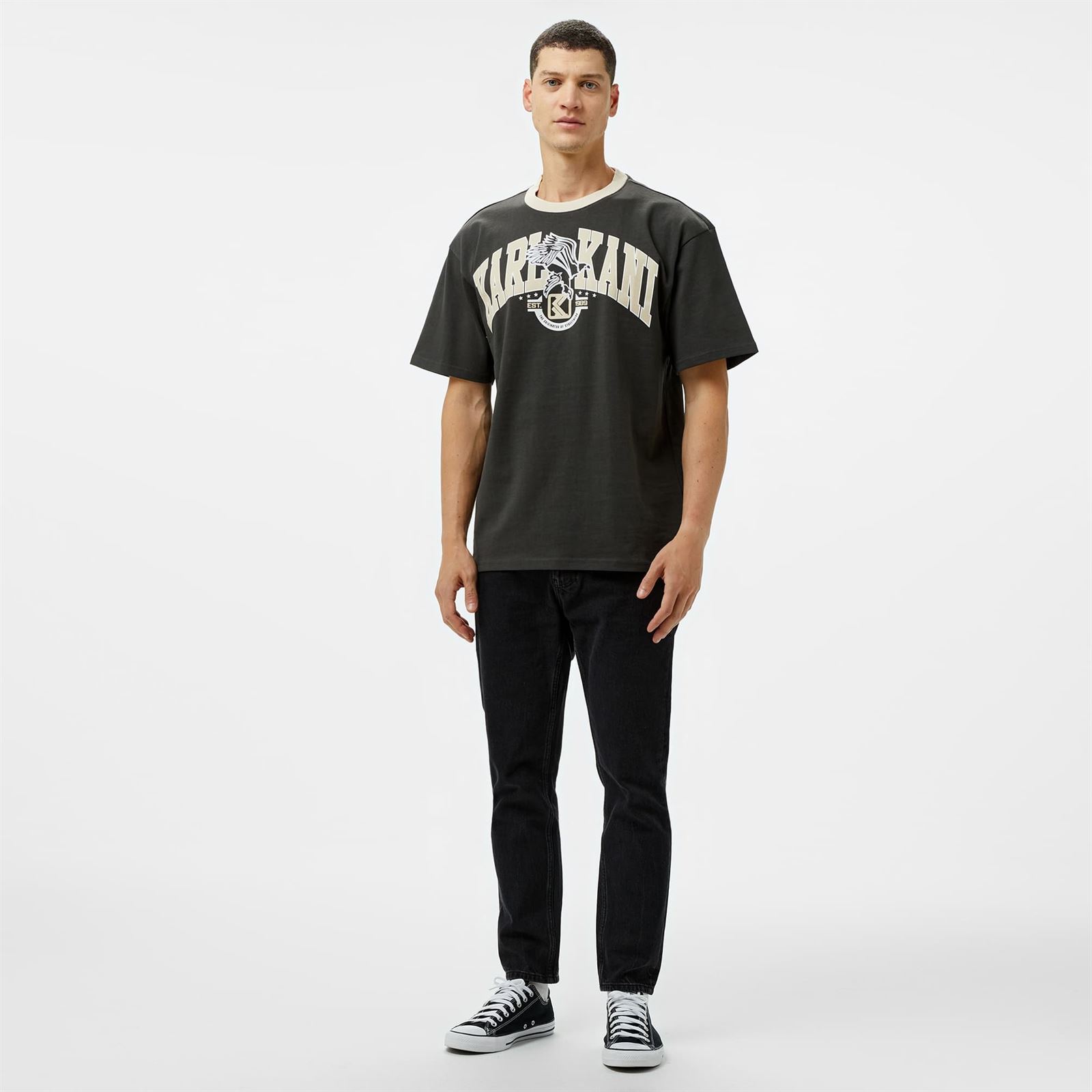 Camiseta Karl Kani Anthracite 60300106 - Imagen 2